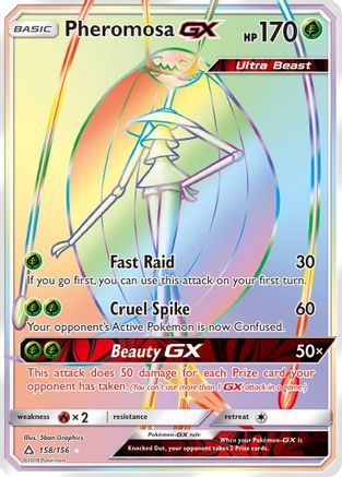 Pheromosa GX (Secret Rare) - 158 - Secret Rare