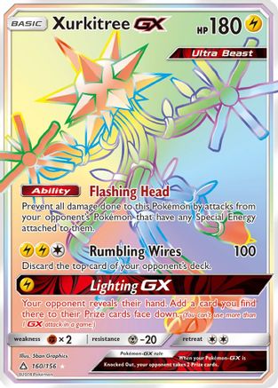 Xurkitree GX (Secret Rare) - 160 - Secret Rare