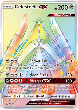 Celesteela GX (Secret Rare) - 162 - Secret Rare