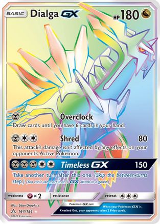 Dialga GX (Secret Rare) - 164 - Secret Rare