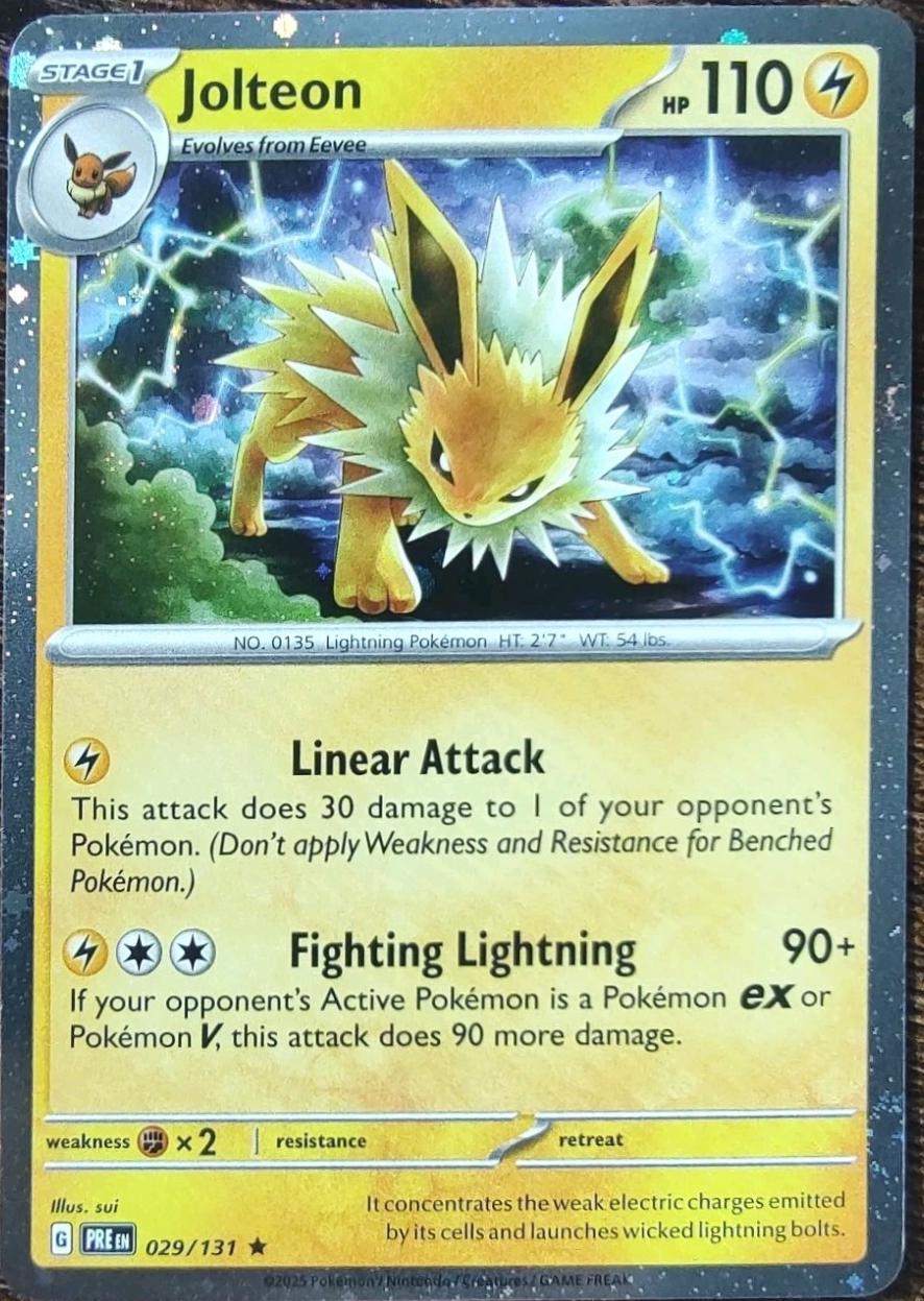 Jolteon - 029/131 - Rare - Cosmos Holo