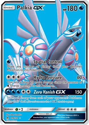 Palkia GX (Full Art) - 119 - Ultra Rare