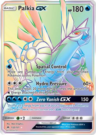 Palkia GX (Secret) - 132 - Secret Rare