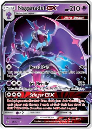 Naganadel GX - 056/131 - Ultra Rare