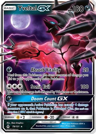 Yveltal GX - 079/131 - Ultra Rare