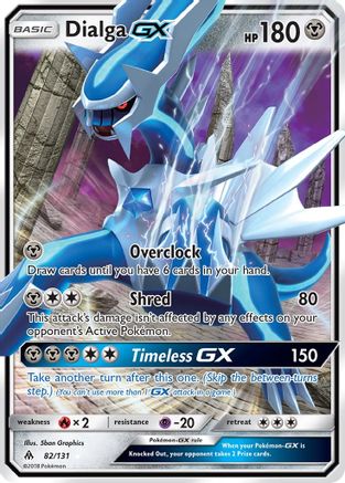 Dialga GX - 082/131 - Ultra Rare