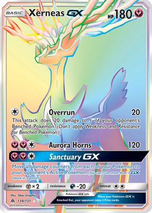 Xerneas GX (Secret) - 139 - Secret Rare