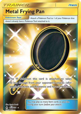 Metal Frying Pan (Secret) - 144 - Secret Rare