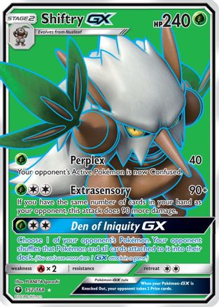 Shiftry GX (Full Art) - 152 - Ultra Rare