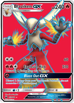Blaziken GX (Full Art) - 153 - Ultra Rare