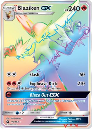 Blaziken GX (Secret) - 170 - Secret Rare