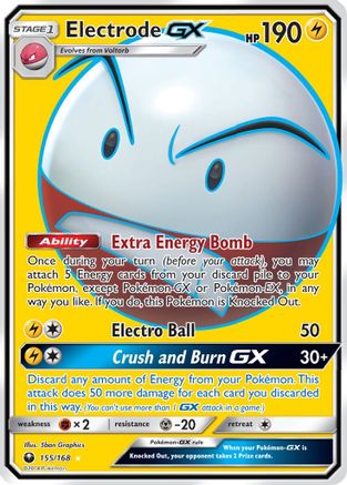 Electrode GX (Full Art) - 155 - Ultra Rare