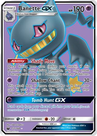 Banette GX (Full Art) - 157 - Ultra Rare