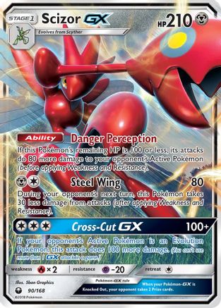 Scizor GX - 090/168 - Ultra Rare