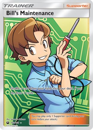 Bill's Maintenance (Full Art) - 162 - Ultra Rare