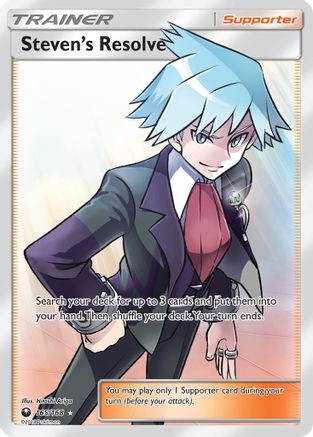 Steven's Resolve (Full Art) - 165 - Ultra Rare