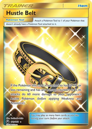 Hustle Belt (Secret) - 179 - Secret Rare