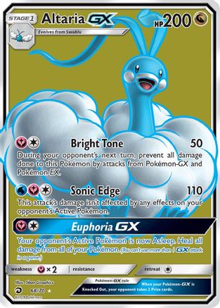 Altaria GX (Full Art) - 068 - Ultra Rare