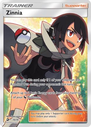 Zinnia (Full Art) - 070 - Ultra Rare