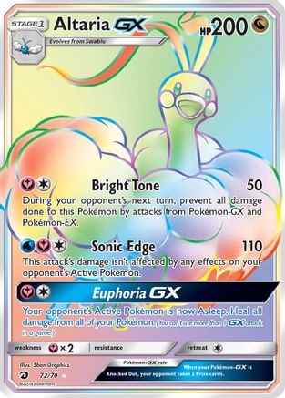 Altaria GX (Secret) - 072 - Secret Rare