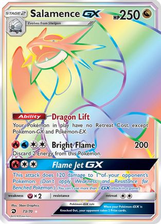 Salamence GX (Secret) - 073 - Secret Rare
