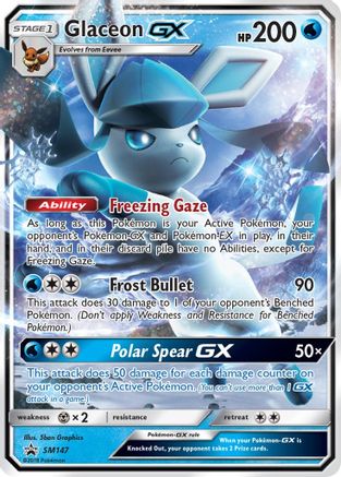 Glaceon GX - SM147 - Promo - Holofoil