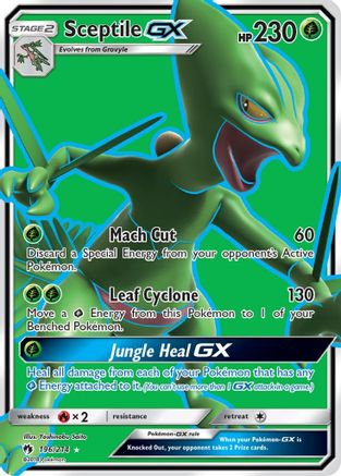 Sceptile GX (Full Art) - 196 - Ultra Rare