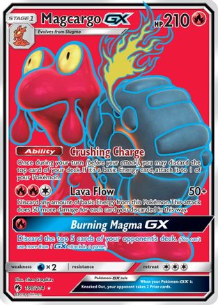 Magcargo GX (Full Art) - 198 - Ultra Rare