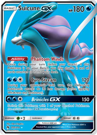 Suicune GX (Full Art) - 200 - Ultra Rare
