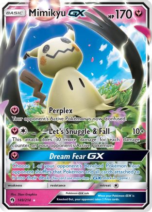 Mimikyu GX - 149/214 - Ultra Rare