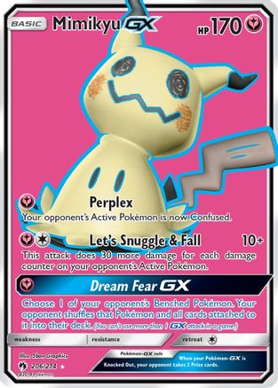 Mimikyu GX (Full Art) - 206 - Ultra Rare