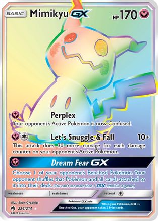 Mimikyu GX (Secret) - 226 - Secret Rare