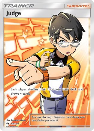 Judge (Full Art) - 209 - Ultra Rare