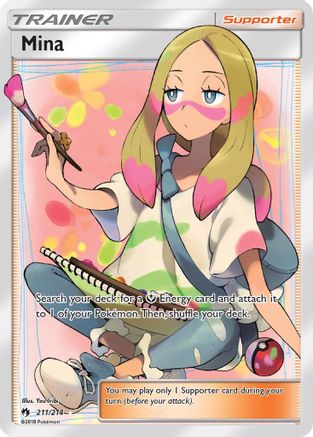 Mina (Full Art) - 211 - Ultra Rare