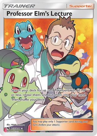 Professor Elm's Lecture (Full Art) - 213 - Ultra Rare
