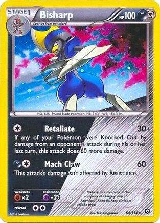 Bisharp - 064/114 - Promo - Holofoil