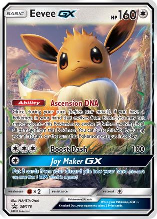 Eevee GX - SM176 - Promo - Holofoil