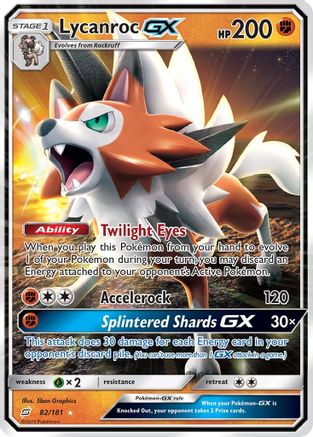 Lycanroc GX - 082/181 - Ultra Rare