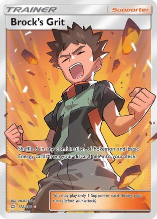 Brock's Grit (Full Art) - 172 - Ultra Rare