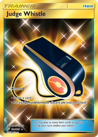 Judge Whistle (Secret) - 194 - Secret Rare