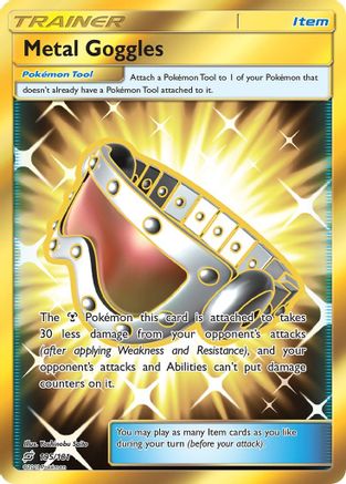Metal Goggles (Secret) - 195 - Secret Rare