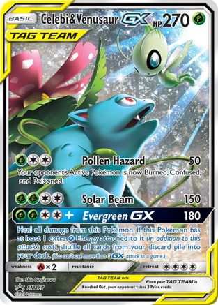 Celebi & Venusaur GX - SM167 - Promo