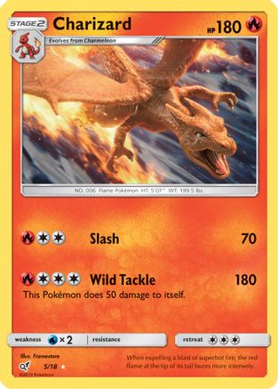 Charizard - 005/18 - Holo Rare - Holofoil