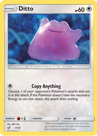 Ditto - 017/18 - Holo Rare - Holofoil