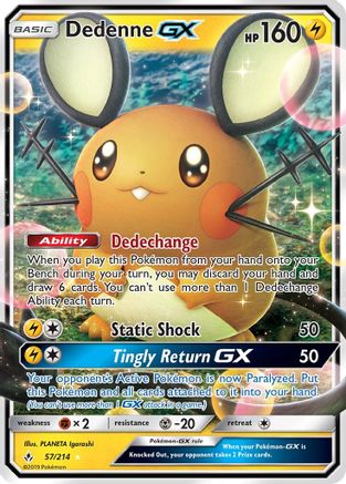 Dedenne GX - 057/214 - Ultra Rare