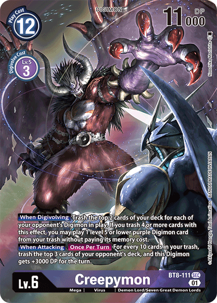 Creepymon [BT8-111] (Alternate Art) [New Awakening]