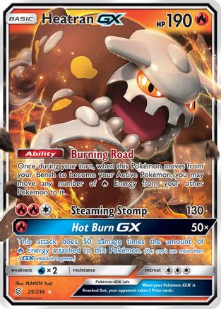 Heatran GX - 025/236 - Ultra Rare