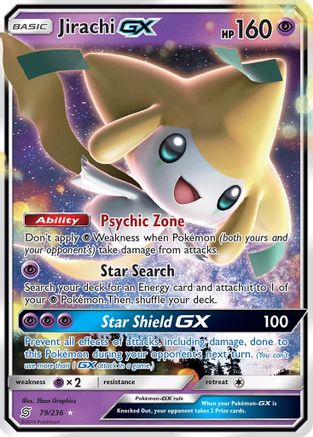 Jirachi GX - 079/236 - Ultra Rare