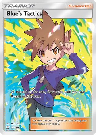 Blue's Tactics (Full Art) - 231 - Ultra Rare