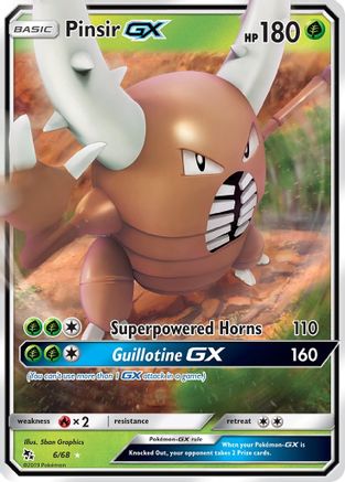 Pinsir GX - 006/68 - Ultra Rare